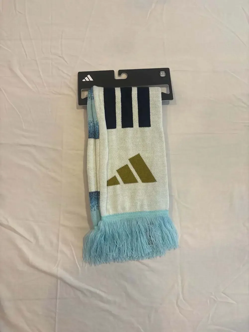 Adidas Argentina 26 Scarf Blue Fan Football Soccer